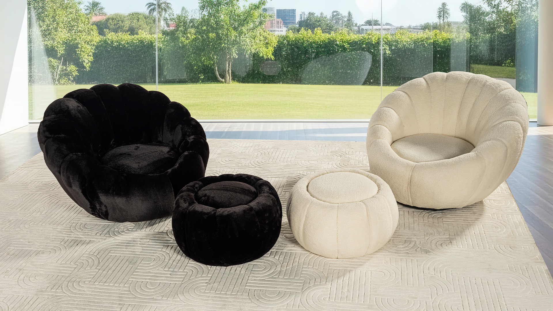 Papatya Koltuk & Puf